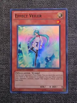 Effect Veiler ORCS-ENSE1 Super Rare Order of Chaos: Special Edition Yu-Gi-Oh - Image 1