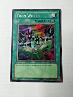 Yu-Gi-Oh! TCG Toon World Magic Ruler MRL-076 Unlimited Super Rare - Uncirculated - Image 1