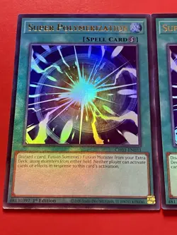 3x Super Polymerization | CH01-EN033 | Ultra Rare | NM | 1st Edition | YuGiOh! - Image 3