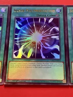 3x Super Polymerization | CH01-EN033 | Ultra Rare | NM | 1st Edition | YuGiOh! - Image 5