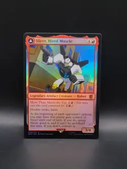 Slicer, Hired Muscle Universes Beyond: Transformers Foil - Image 1