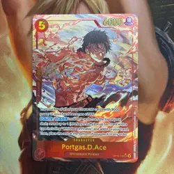 Portgas.D.Ace ALT Secret Rare (OP16-118) | OP16 - The Time of Battle | ENGLISH - Image 1