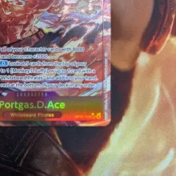 Portgas.D.Ace ALT Secret Rare (OP16-118) | OP16 - The Time of Battle | ENGLISH - Image 4