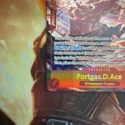 Portgas.D.Ace ALT Secret Rare (OP16-118) | OP16 - The Time of Battle | ENGLISH - Image 5