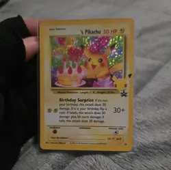 Pokemon TCG Birthday Pikachu #24 Celebrations 25th Anniversary Card - Image 1