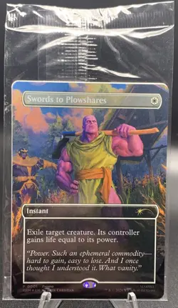 MTG Swords to Plowshares Thanos - Promo 0001 PSA Magazine May 2026 Sealed Foil - Image 2