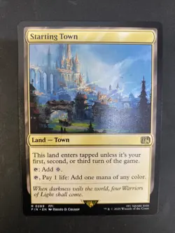 MTG Starting Town 289 NM Final Fantasy FIN FREE SHIPPING! - Image 1