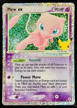 Mew ex 88/92 Holo - Celebrations 25th Anniversary Pokemon Card NM - Image 1