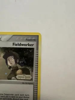 Pokemon Trainer Fieldworker 73/92 Legend Maker Stamped Holo Card 2006 - Image 4