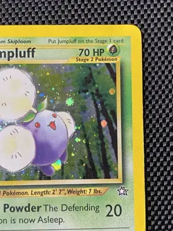 Jumpluff - 7/111 - Swirl Pokemon Neo Genesis Unlimited Holo Rare Card WOTC MP - Image 4