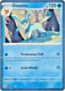 Glaceon 171 Cosmos Holo SVP - Pokemon TCG Black Star Promo NM - Image 3