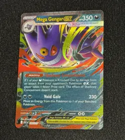 Mega Gengar EX 125/217 Ascended heroes Ultra Rare Holo Pokemon Card - Image 1
