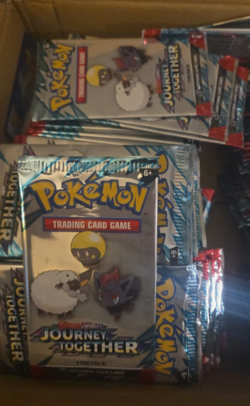 Pokemon TCG Scarlet And Violet Journey Together Fun Packs X1 - Image 1
