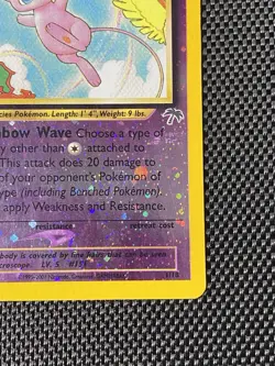 Pokemon 2001 Southern Islands Promo Reverse Holo Mew 1/18 - Image 4