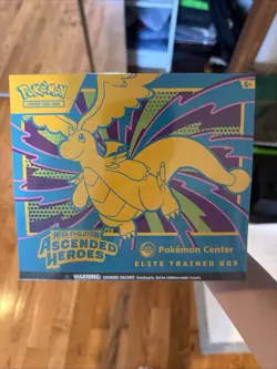 Ascended Hero’s Pokemon Center Exclusive ETB Sealed New - Pokemon TCG - Image 1