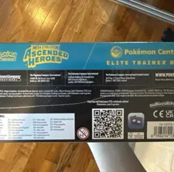 Ascended Hero’s Pokemon Center Exclusive ETB Sealed New - Pokemon TCG - Image 5