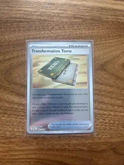 Transformation Tome Reverse Holo 083/086 - Me04: Chaos Rising - Pokemon TCG NM - Image 1