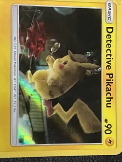 Detective Pikachu 10/18 Holo Rare - Detective Pikachu Set Pokemon TCG EN 2019 - Image 3