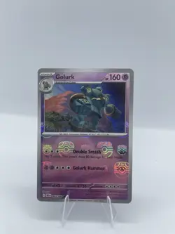 Pokemon Golurk Master Ball Pattern(right over fist) Black Bolt 043/086 Holo - Image 2