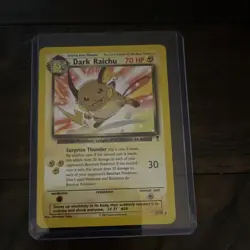 Pokemon TCG Dark Raichu Legendary Collection Rare 7/110 English - Image 1