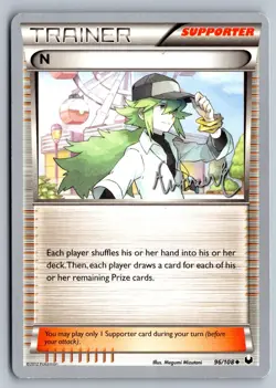 N 96/108 Uncommon Dark Explorers Pokemon Lightly Played - Image 1