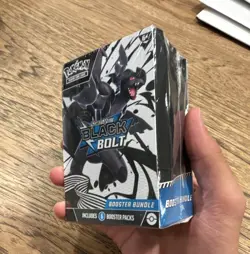 Pokemon TCG Scarlet & Violet Black Bolt Booster Bundle Box 6 Packs - Image 1