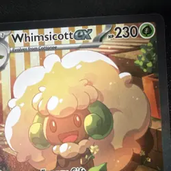 Pokemon Whimsicott ex SV: White Flare 165/086 Holo Full Art SIR HP 230 - Image 3