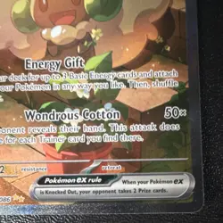 Pokemon Whimsicott ex SV: White Flare 165/086 Holo Full Art SIR HP 230 - Image 5