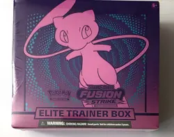 TCG Pokemon Fusion Strike Elite Training Box Sword & Shield Factory Sealed New - Image 1