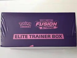 TCG Pokemon Fusion Strike Elite Training Box Sword & Shield Factory Sealed New - Image 5