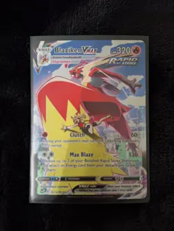 Blaziken VMAX TG15/TG30 Silver Tempest Trainer Gallery holo full art 2022 - Image 1