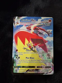 Blaziken VMAX TG15/TG30 Silver Tempest Trainer Gallery holo full art 2022 - Image 2