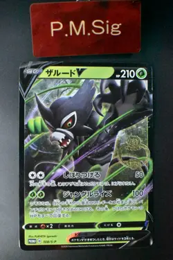 Zarude V 108/S-P Otona na Garigari-Kun Promo 2020 Holo Japanese Pokemon Card - Image 1