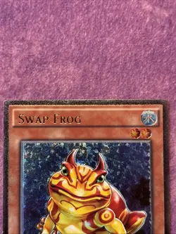 1x Yu-Gi-Oh! TCG Swap Frog OTS OP03-EN001 Unlimited Ultimate Rare EURO LP - Image 2