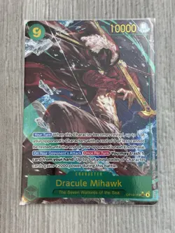 One Piece Dracule Mihawk - OP14-119 (Alternate Art) The Azure Sea's Seven Foil - Image 1