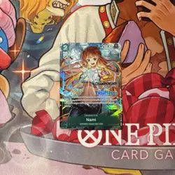 One Piece Card 2025 Nami Championship 25-26 Top Player Promo OP10-033 English - Image 1