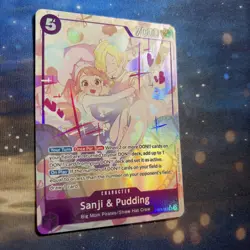 One Piece TCG English Sanji and Pudding Card EB02-035 - Image 2