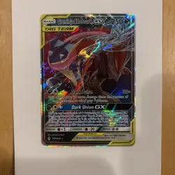 GRENINJA & ZOROARK GX 2019 Pokemon Unbroken Bonds Tag Team #107/214 Ultra Rare - Image 1