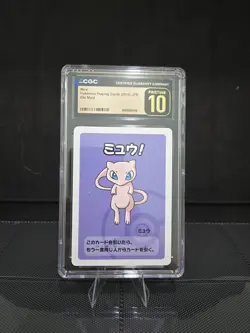 2019 POKEMON OLD MAID MEW CGC 10 PRISTINE - Image 1
