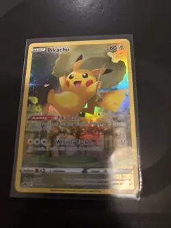 Pokemon TCG Pikachu GG30/GG70 Holo Crown Zenith Galarian Gallery - Image 3
