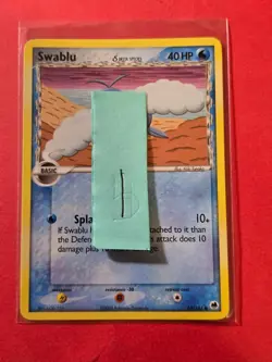 2006 Pokemon EX Dragon Frontiers #65 Swablu DS, C, NF/H, cd1 - Image 3