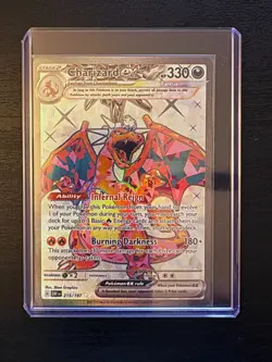Pokemon - Charizard ex Ultra Rare - 215/197 - NM Raw - UR - Image 3