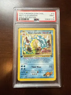 Pokemon Holo 1st Edition Misty's Gyarados Gym Challenge #13/132 - Image 1
