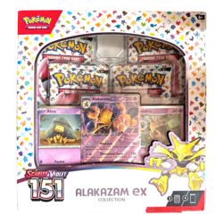 POKEMON TCG SCARLET & VIOLET 151 ALAKAZAM EX COLLECTION BOX LOT OF 2 - Image 2