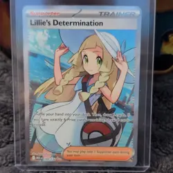 The Pokemon Company Lillie's Determination 169/132 ME01 Ultra Rare Holo (EN) - Image 1