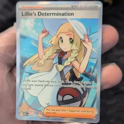 The Pokemon Company Lillie's Determination 169/132 ME01 Ultra Rare Holo (EN) - Image 3