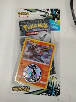 Pokemon Sun & Moon Lost Thunder Single Checklane Pack Blister (Salandit) - Image 1
