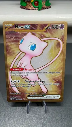 Mew ex 205/165 Metal Sv: Scarlet & Violet 151 Holo Pokemon TCG Hyper Rare - Image 1