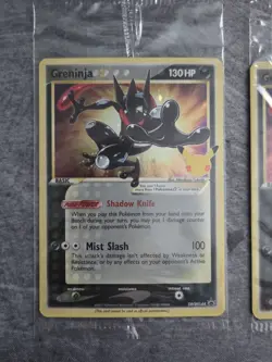 Greninja Gold Star SWSH144 Celebration Promo Sealed - Pokemon TCG X 3 - Image 3