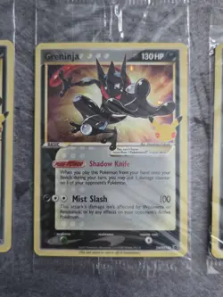 Greninja Gold Star SWSH144 Celebration Promo Sealed - Pokemon TCG X 3 - Image 4